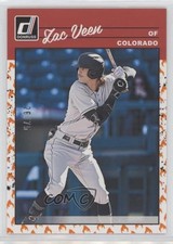 2023 Panini Donruss Retro 1990 On Fire 26/75 Zac Veen #254 0c2