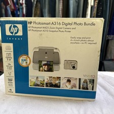 HP Compact Photo Studio SEALED - HP Photosmart M425 Digital Camera A 310 Printet