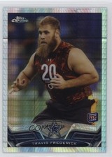 2013 Topps Chrome Prism Refractor 139/260 Travis Frederick #157 1by
