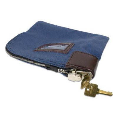 ControlTek Carrying Case Cash, Coin, Document, Check, Card - Blue (530980)