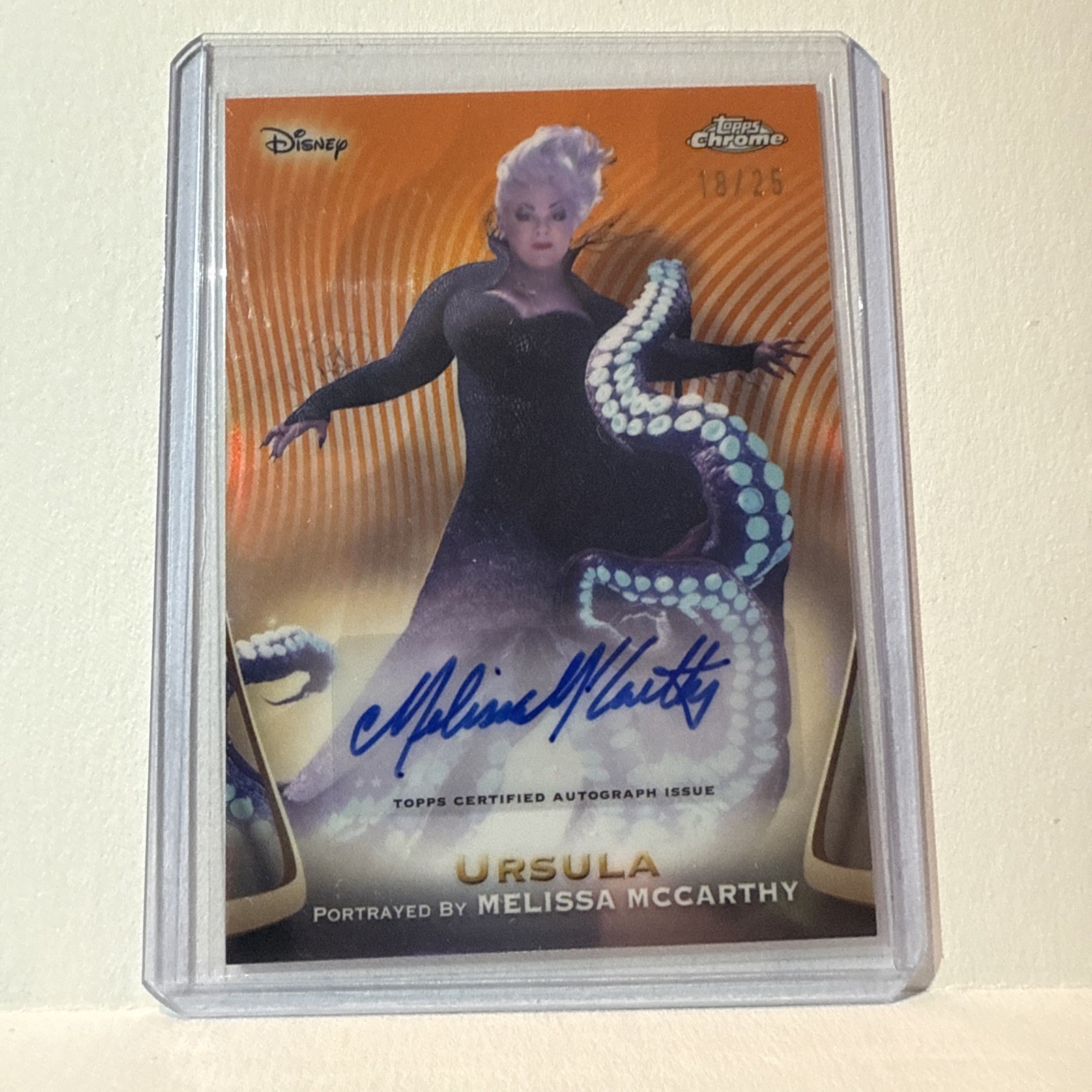 Melissa McCarthy 2025 Topps Chrome Disney #AA-MMC Authentic