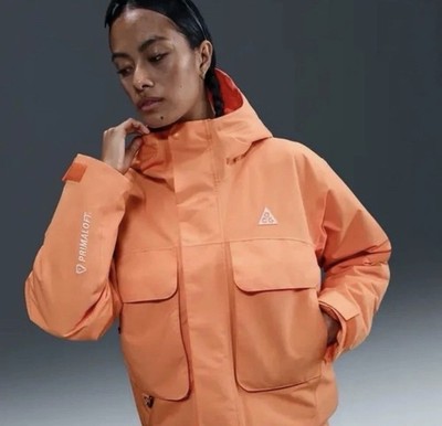 Women's Nike ACG Storm-FIT Skull Peak Jacket Orange FV7327-833