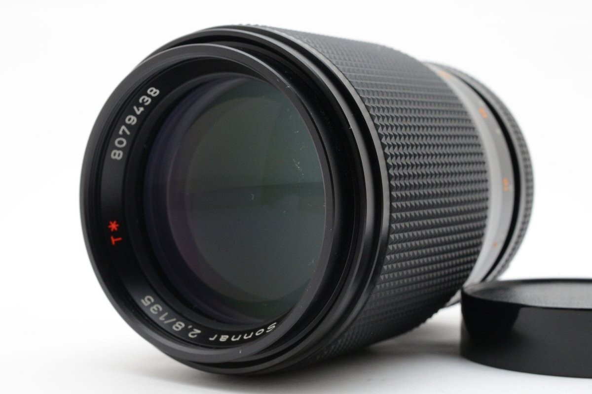 コンタックス　135mm f2.8 MINT Contax Carl Zeiss Sonnar T* 135mm f/2.8 MMJ SLR Lens, C/Y