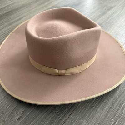 NWT Lack of Color Zulu Rancher 100% Wool Fedora Hat in Sand  display picture 1