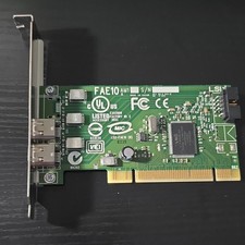 LSI FAE10 AM1 PCI FireWire 400 2-Port Expansion Card FW0A21707ED H924H217005K