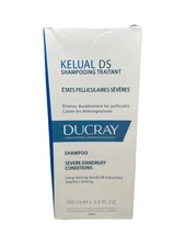 NEW Ducray Kelual DS Treatment Shampoo Severe Dandruff Conditions 3.3 oz/100ml