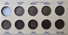Indian Head Cent Collection of 55 Coins - 1858-1909