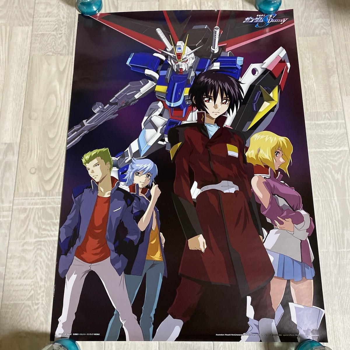 機動戦士ガンダムSEED DESTINY B2ポスター 非売品機動戦士ガンダムSEED