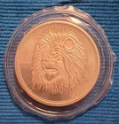 1 oz .999 Fine Silver Round Lion Medal Investment Collectible