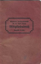Księga członkowska AOK Leipzig - od 1934 do 1944 roku, dla pracowników domowych