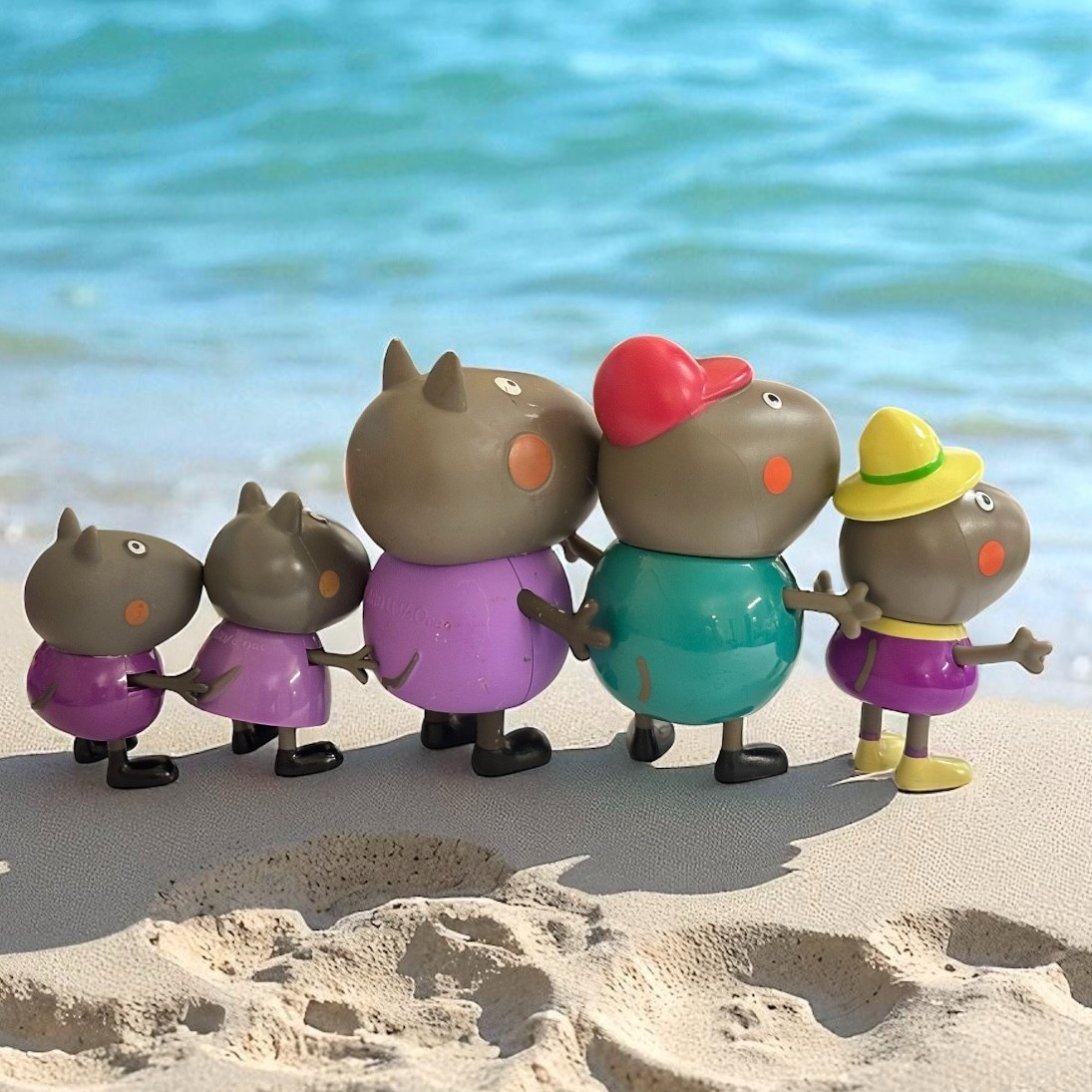 Peppa Pig Toys Figures for Kids, Choose Character (Parents, Friends, Residents)