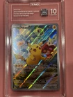 ⚡️Pikachu 027 Scarlet & Violet Promo Holo TAG 10 GEM MINT 2023