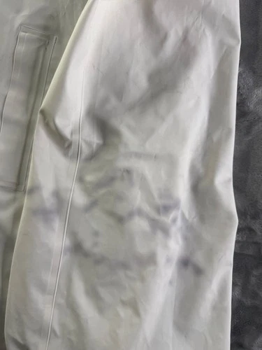 Vetements WAH18 JA24 Men's Raincoat One Size White Underarm Ventilation Eyelets image 8