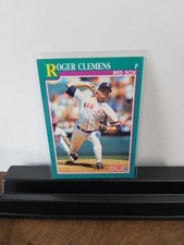 1991 Score #655 Roger Clemens Boston Red Sox Baseball Card
