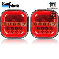 Led RüCkleuchten AnhäNger 12V 24V Dynamisch Blinker Bremslichter Ece R10