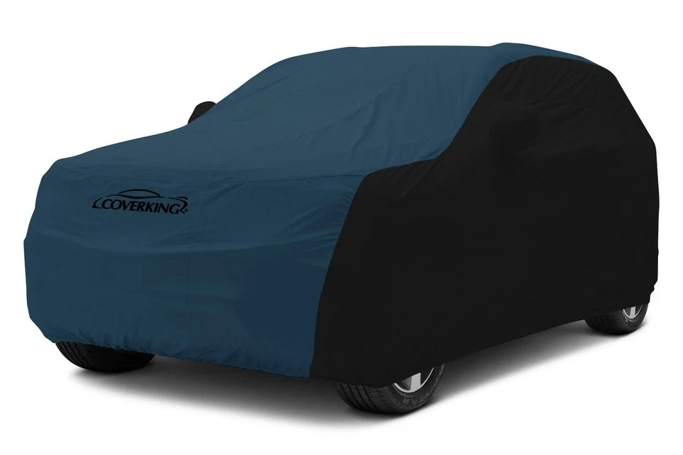 For Mercedes-Benz GLK350 10-12 Stormproof Blue Custom Car Cover w Black Sides Foto 2 de 4