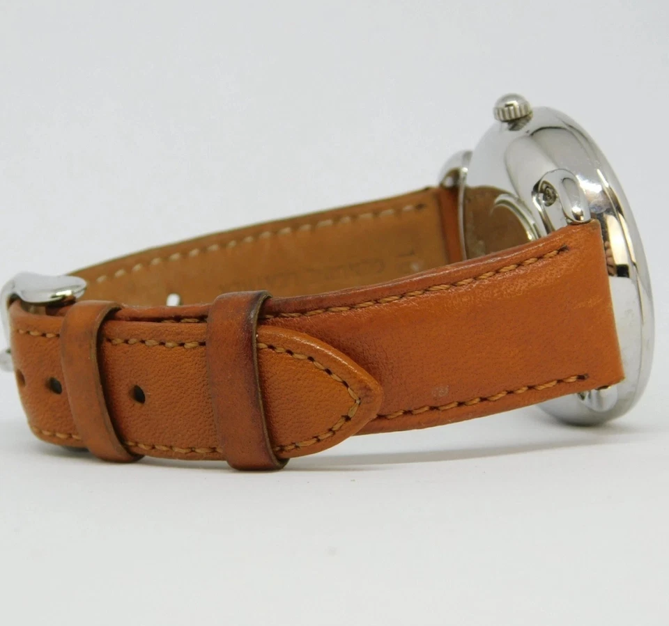 Женские кварцевые аналоговые часы Fossil ES3977 натуральная кожа новый аккумулятор - Изображение 4 из 4