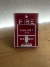 Cerberus Pyrotronics MS-501 Dual Action Pull Station (Tested)