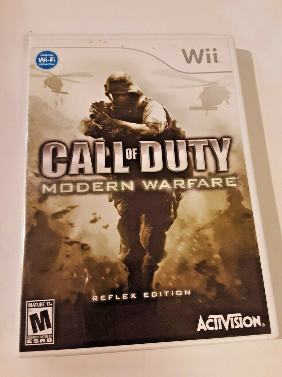 Call of Duty: Modern Warfare Reflex Edition Nintendo Wii Game