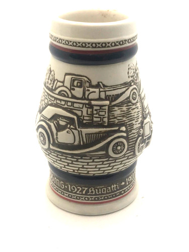 Vintage Avon Classic Cars Small Mini Beer Stein 1982