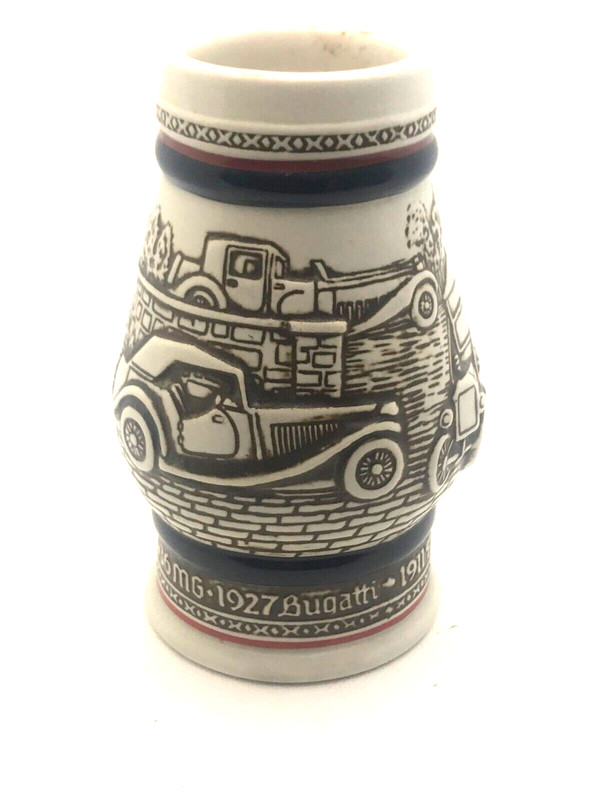 Vintage Avon Classic Cars Small Mini Beer Stein 1982