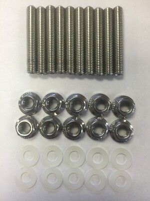 1320 Stainless Intake manifold Stud Bolt Kit gsr si b16 b18c D15 D16 H22 H23