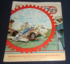 1982 Roger Mears Machinists Union Racing Team Press Kit