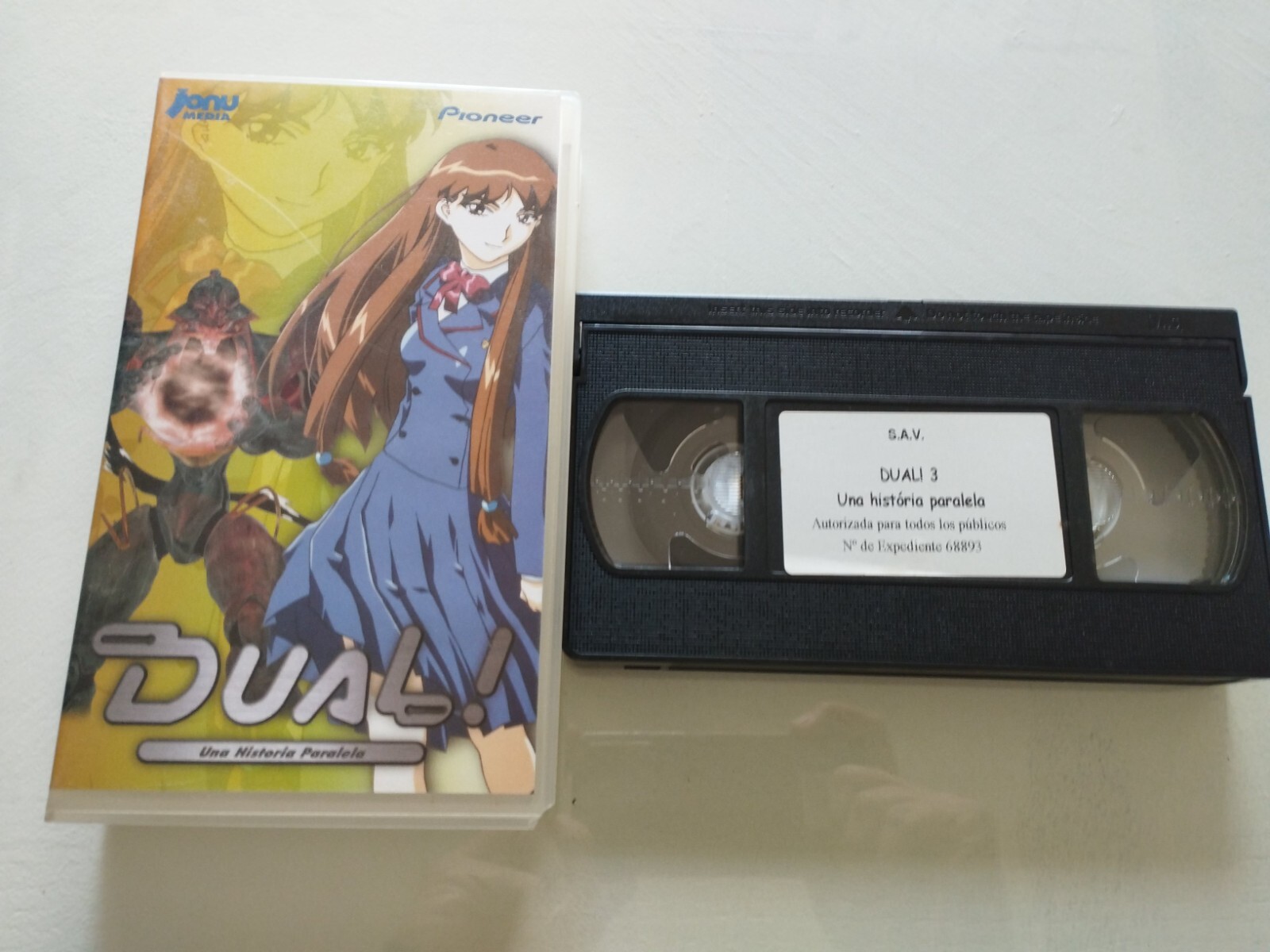 Dual ! Una Historia Paralela Jonu Episodios 8-10 - VHS Tape Español