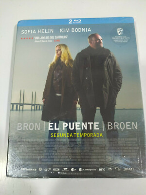 Bron El Puente Broen Segunda Temporada 2 Completa Blu-Ray Español Danes Nueva 3T