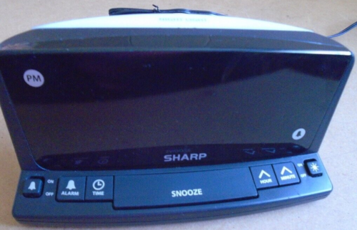 Sharp Alarm Clock with Night Light - Easy to See Large Numbers, RED LED Display - Picture 5 of 15
