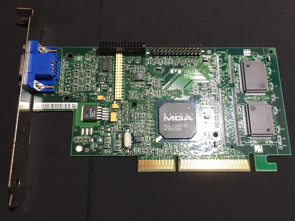 G2DMILA G2DMILA/8/IBM Matrox Millennium IBM 8MB AGP VGA Video Card Bulk NEW Pull - Image 2 of 4