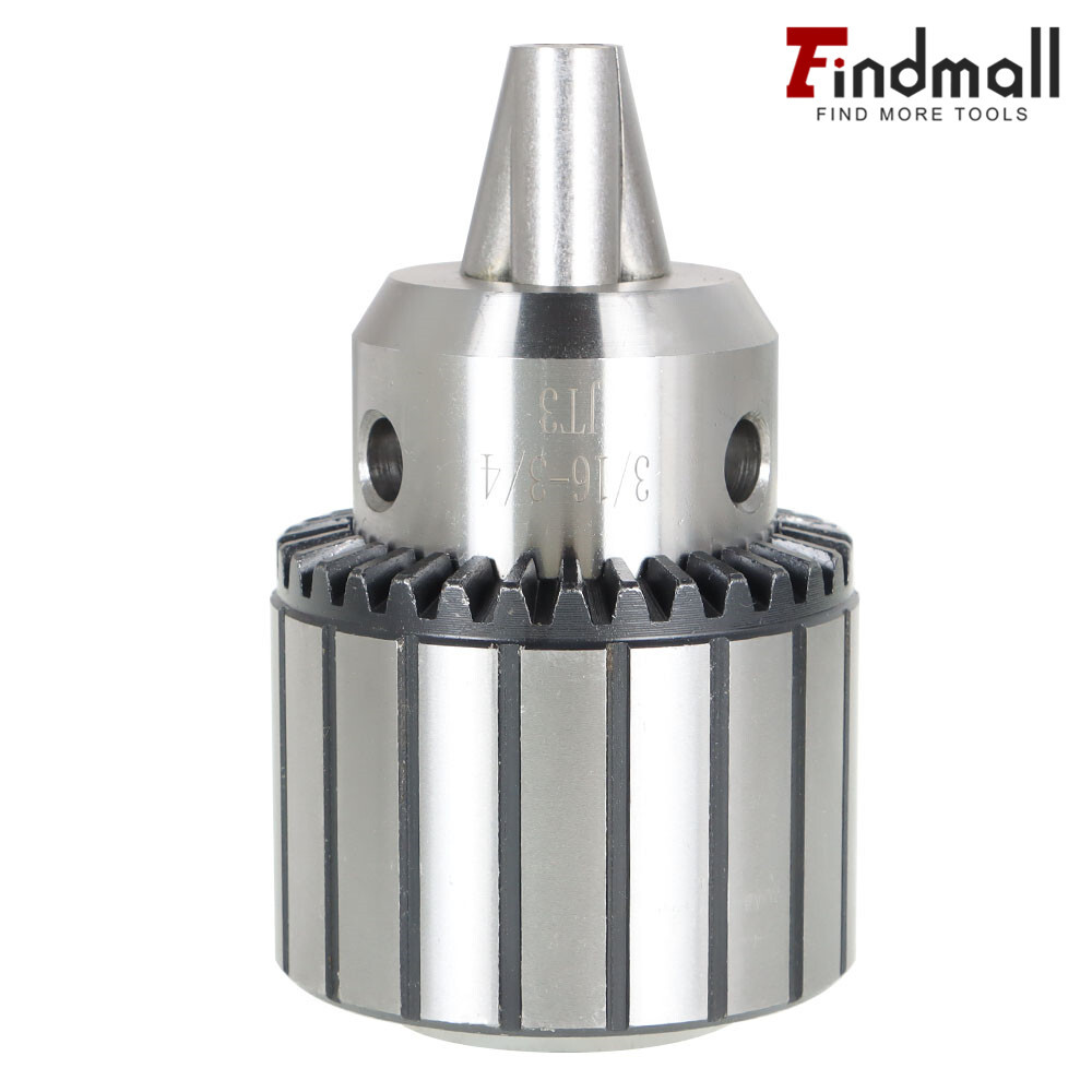 Findmall Heavy Duty Drill Press Chuck 3/4" MT3 Taper With Chuck Key 3MT Shank eBay