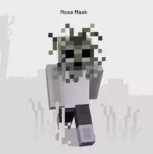 MINECRAFT Moss Mask Skin for Bedrock Edition