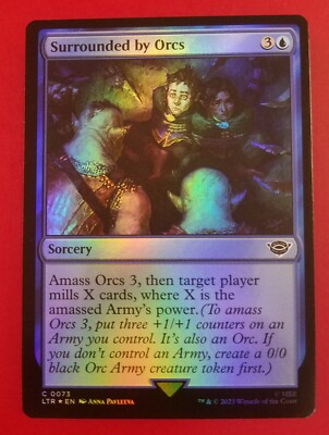 1x Surrounded by Orcs (0073) | FOIL | LTR: Tales of Middle-Earth | MTG Magic