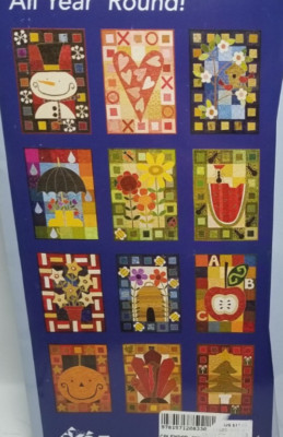 Kim Schaefer's Calendar Quilts: 12 Months of Fusible Projects, C & T Publishing