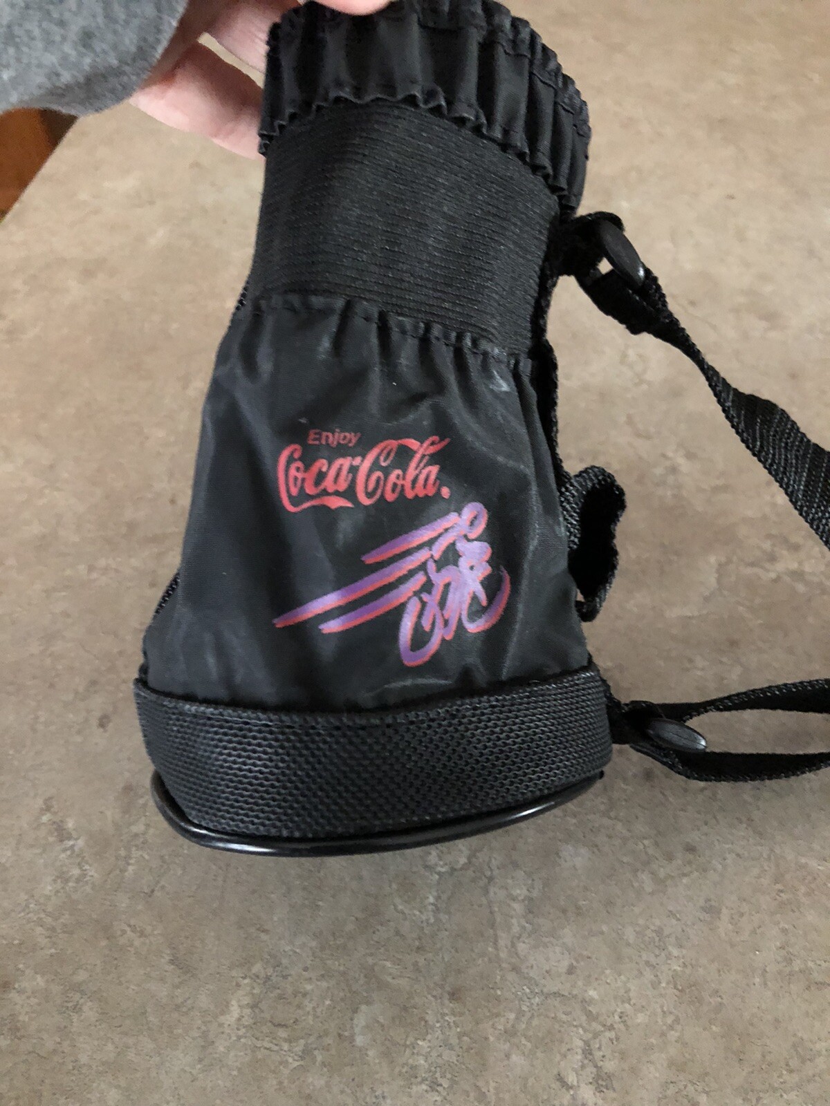 Vintage Coca Cola Koozie with strap EUC! eBay