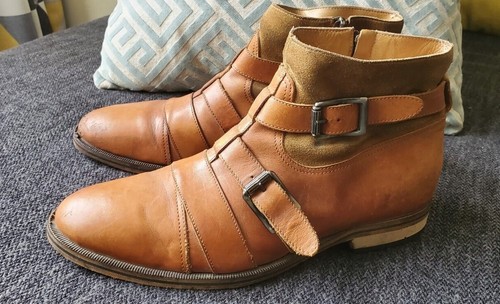 MAISON MARGIELA Brown Double Monk Monki 