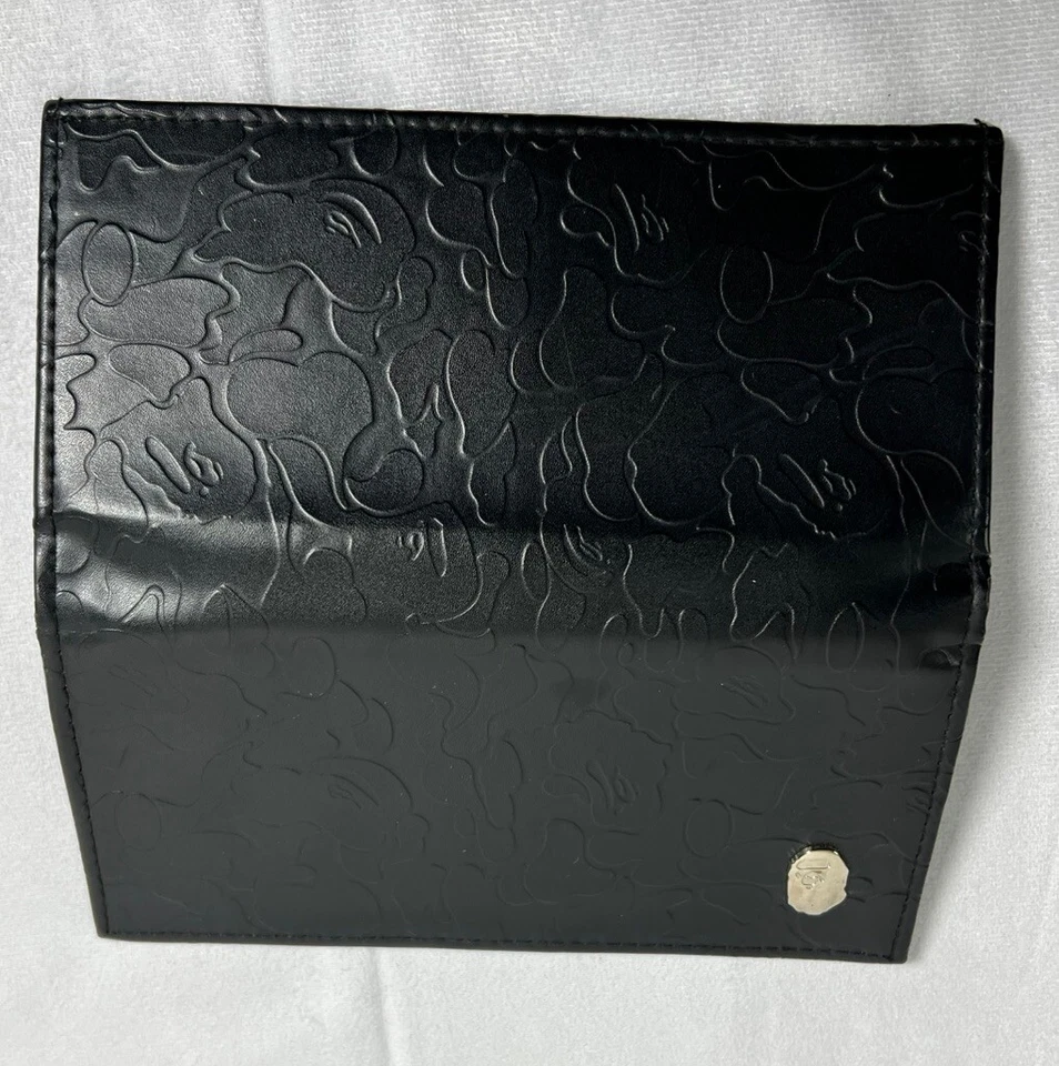 BAPE Black Leather Long Camo Wallet Japanese Magazine Exclusive A Bathing Ape - Image 3 of 4