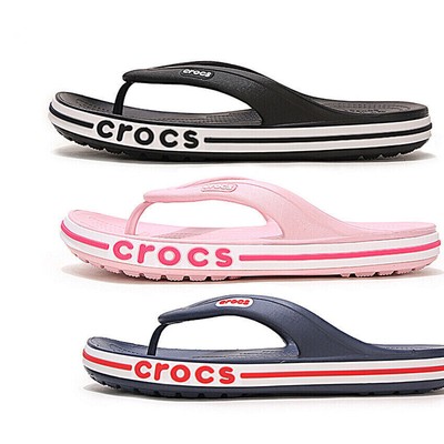 Herren Damen Flip-Flops Crocband Sandalen Zehentrenner Badeschuhe Hausschuh DE