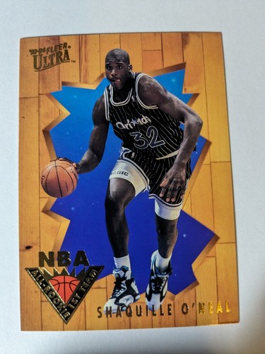 SHAQUILLE O'NEAL 1993-94 FLEER ULTRA ALL-ROOKIE TEAM 1ST TEAM #5 OF 5