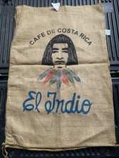 Burlap Jute Coffee Bag Cafe De Costa Rica El ...