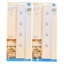 Set Of 2 GE 12-inch Wireless LED Battery-Oper...