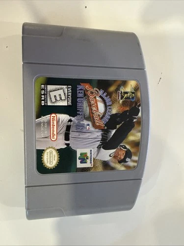 Major League Baseball Featuring Ken Griffey Jr. (Nintendo 64, N64, 1998)