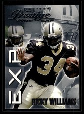 Ricky Williams 1999 Playoff Prestige EXP Rookie Card #EX39. rookie card picture