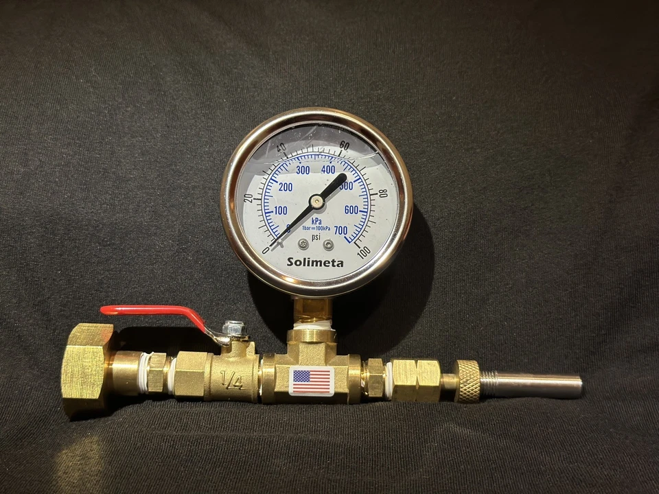 Construido en USA! Herramienta de bucle geotérmico HVAC para pruebas de presión y sistema de recarga Foto 3 de 4