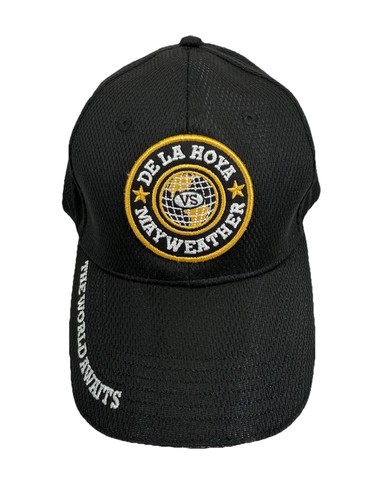 Vintage Floyd Mayweather Vs Oscar de la Hoya Hat Cap Strap Back Boxing 2007 MGM