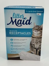 Litter-Maid Waste Receptacles For 1st & 2nd Edition Litter Boxes  12 Count