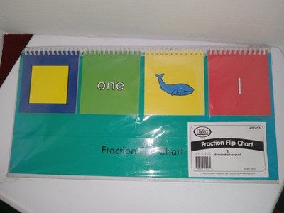 Visual Fraction Flip Chart: Enhance Elementary Math Learning Didax #211453
