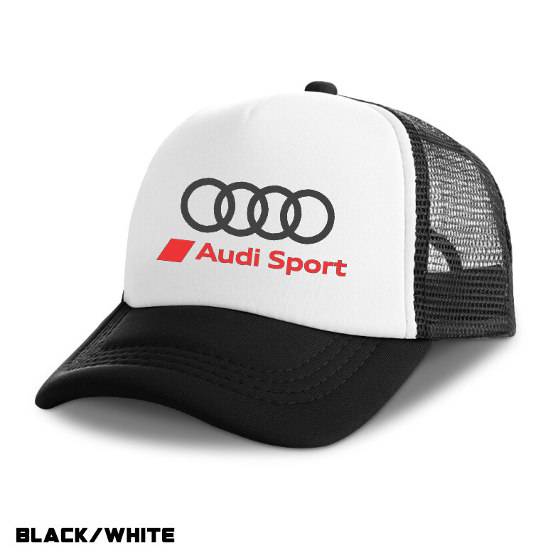Audi Sport Trucker Hat Breathable Mesh Outdoor Sports Cap Unisex