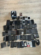 Lot Of 67 Older iPhones Samsung Blackberry Untested LG Scrap Damaged Parts Only